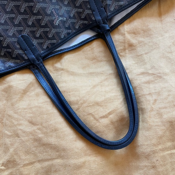 Goyard Goyardine St Louis PM w/ Pouch. In very good condition! - Picture 6 of 7